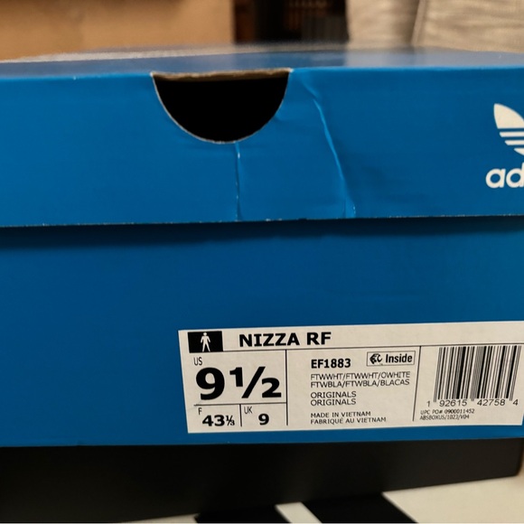 Adidas Nizza RF White Sneakers - Picture 3 of 3